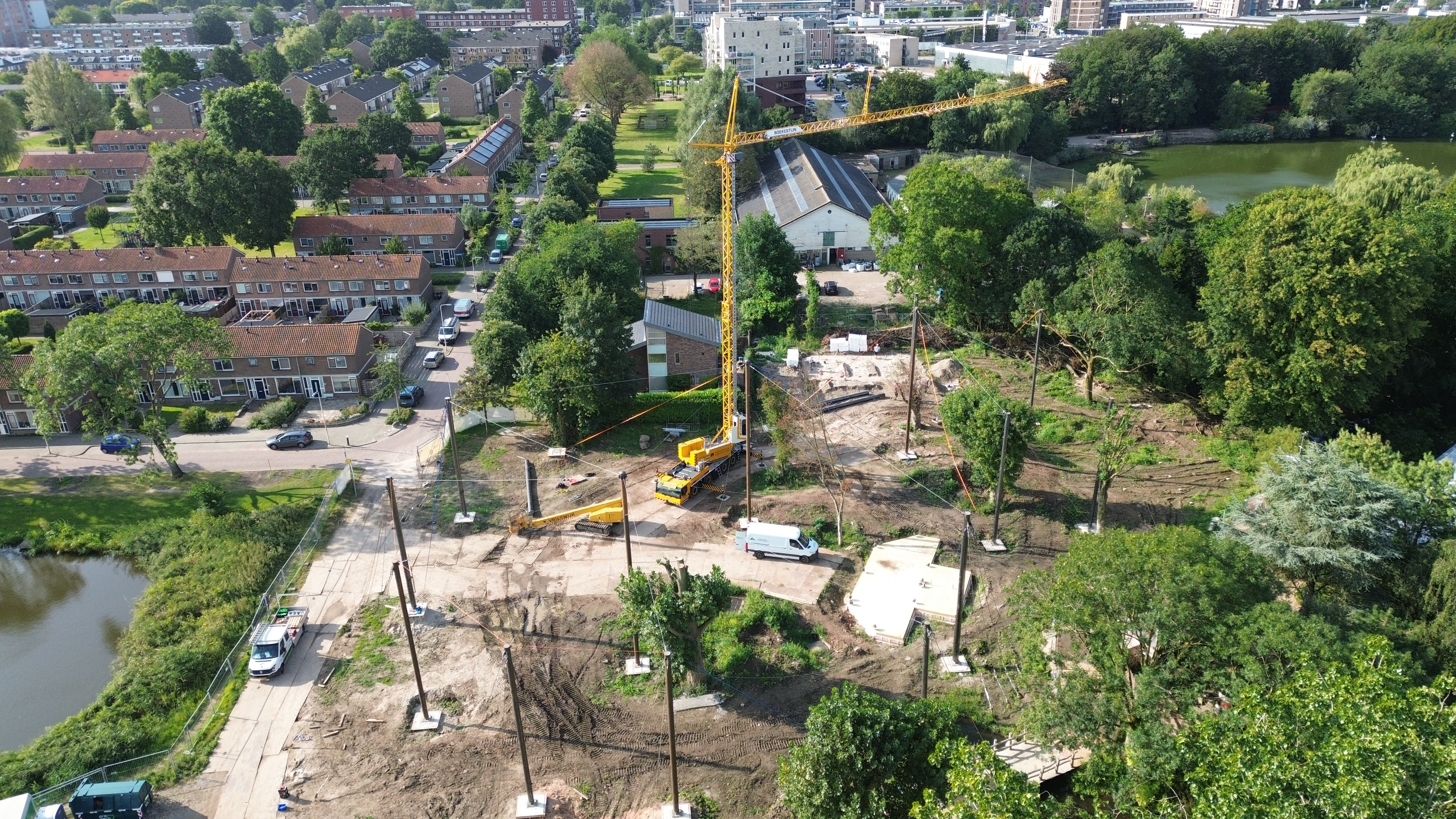 Realisatie Gierenvolière Avifauna